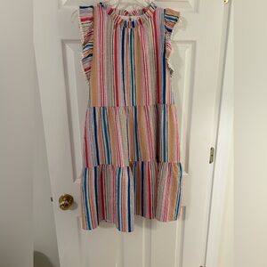 THML Multicolor Striped Dress